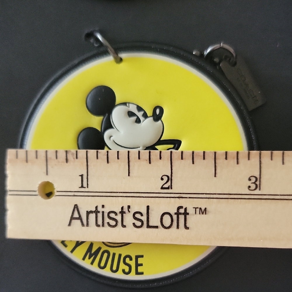 Coach X Disney Set Of 4 Mickey Mouse Bag Charm Set - Picture 11 of 14